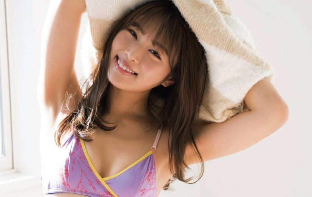 渋谷凪咲のワキ画像グラビア