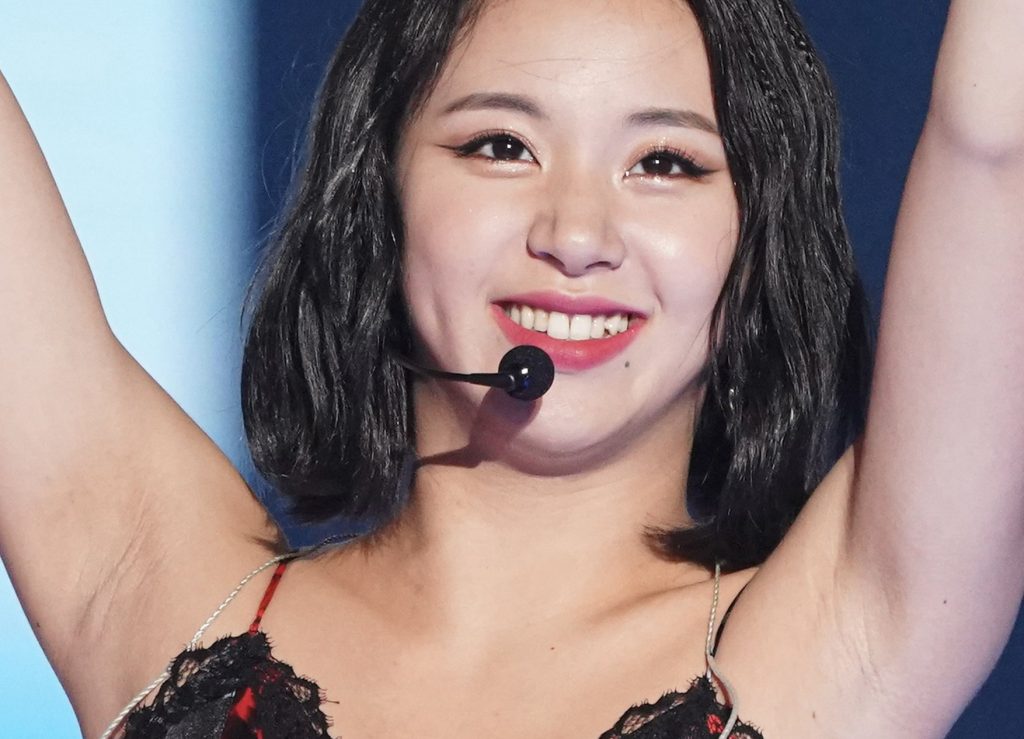 TWICEチェヨンのワキ画像